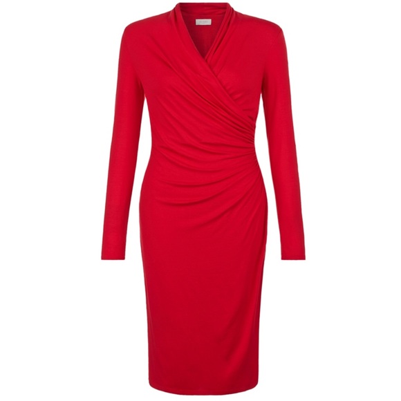 hobbs long sleeve dress